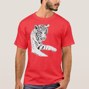 Bengal Tiger Anpassningsbar Art Shirt Tee