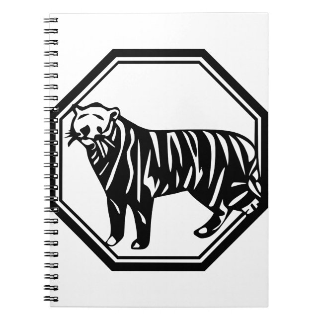 Bengal Tiger Anteckningsbok (Framsidan)