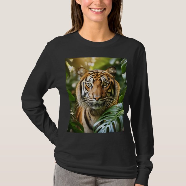 BENGAL TIGER BLACK T-SHIRT (Framsida)
