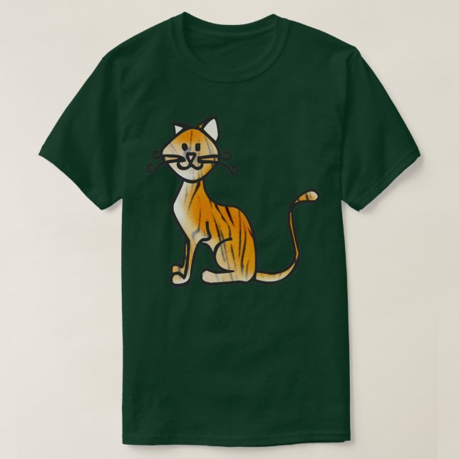 Bengal Tiger Cutest Cat Lover Gift någonsin T Shirt (Design framsida)