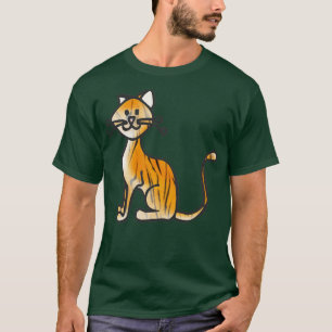 Bengal Tiger Cutest Cat Lover Gift någonsin T Shirt