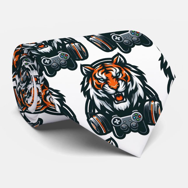 Bengal Tiger Gamer Halsduk Slips (Rullad)