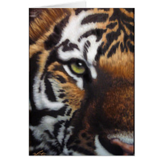 Bengal Tiger Hälsningskort