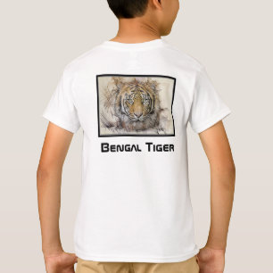 Bengal Tiger Illustration T Shirt