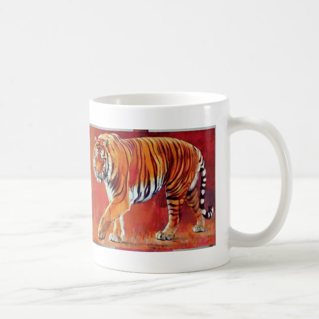 Bengal tiger kaffemugg (Höger)