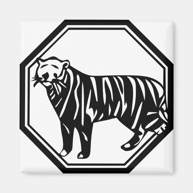 Bengal Tiger Magnet (Framsidan)