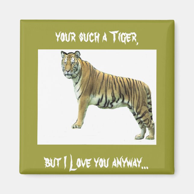 Bengal Tiger Magnet (Framsidan)