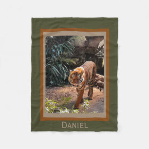 Bengal Tiger, personlig Fleece Blanket