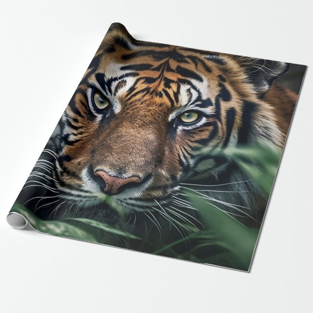 Bengal Tiger Presentpapper (Utrullad)