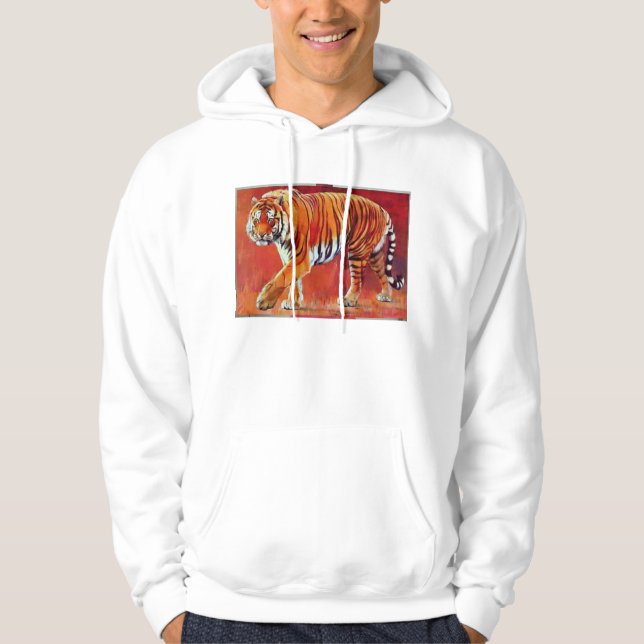 Bengal tiger sweatshirt med luva (Framsida)