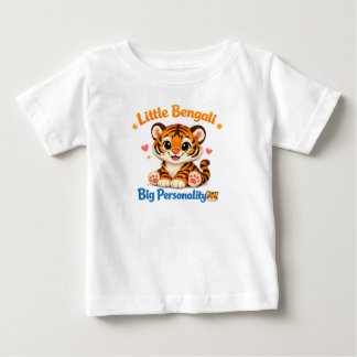 Bengal Tiger Unge Baby Body T Shirt