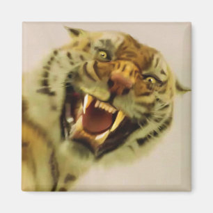 Bengal Tiger Wildlife Big Cat Älskare Photo Magnet