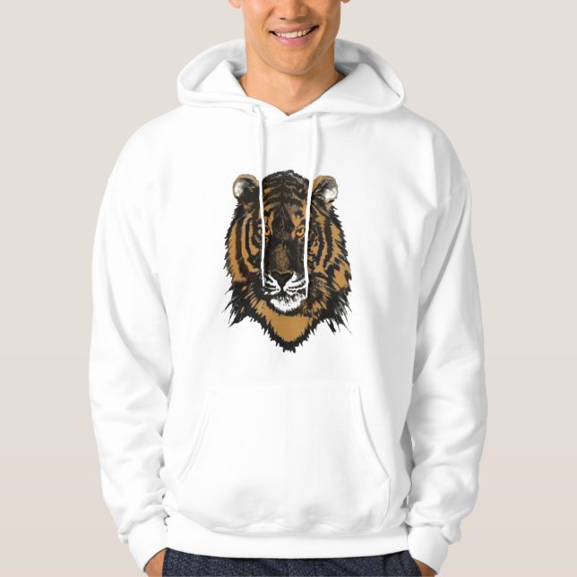 Bengal tigerhoodie sweatshirt (Framsida)