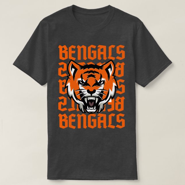 Bengal Tigers T Shirt (Design framsida)