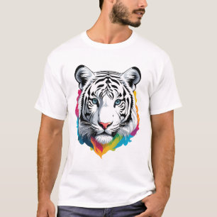 Bengal White Tiger T Shirt