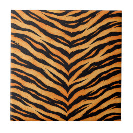 Bengalisk tiger djurmönster kakelplatta