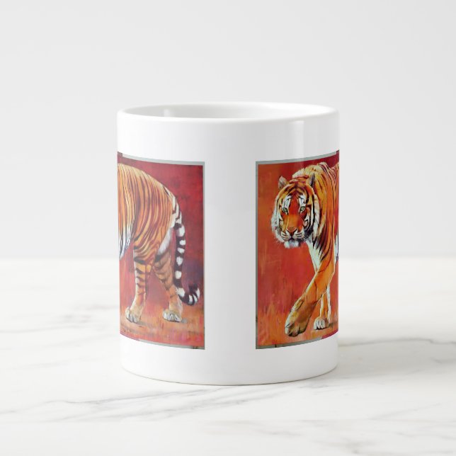Bengalisk tiger jumbo mugg (Framsidan)