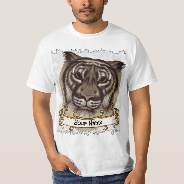 Bengalisk tiger  t shirt (Framsida)
