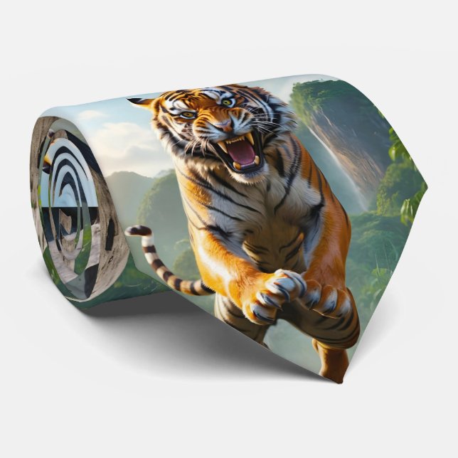 Bengalisk Tigerhalsduk Slips (Rullad)