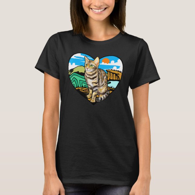 Bengalkatt 5 t shirt (Framsida)