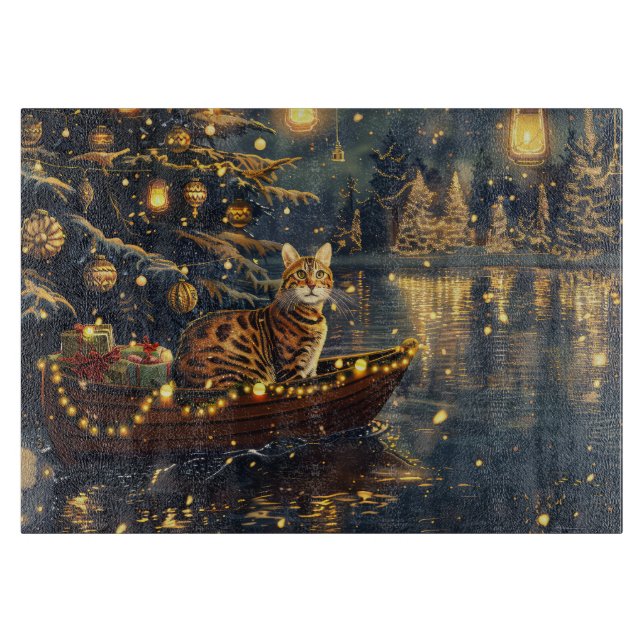 Bengalkatt Jul Festlig resa (Framsidan)