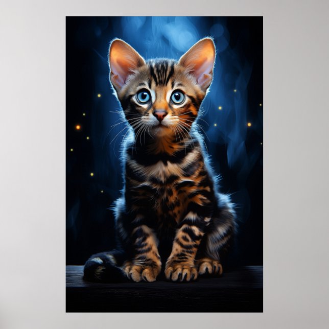 Bengalkatt Poster (Framsidan)