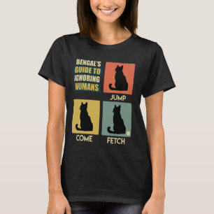 BENGALS RIKTLINJE FÖR ATT IGNORERA MÄNNISKORS FUNN T SHIRT