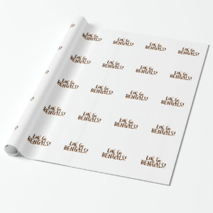 Bengals tryck presentpapper