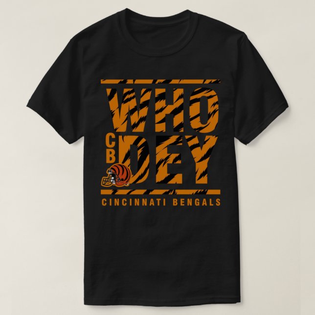 Bengals TShirtWHO Dey Bengals T Shirt (Design framsida)