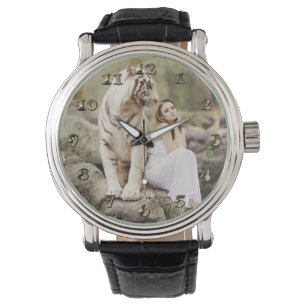 Bengaltiger och Dam Armbandsur