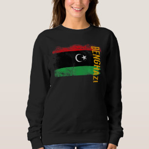Benghazi Libyen Flagga för libyska Manar Women Kid T Shirt