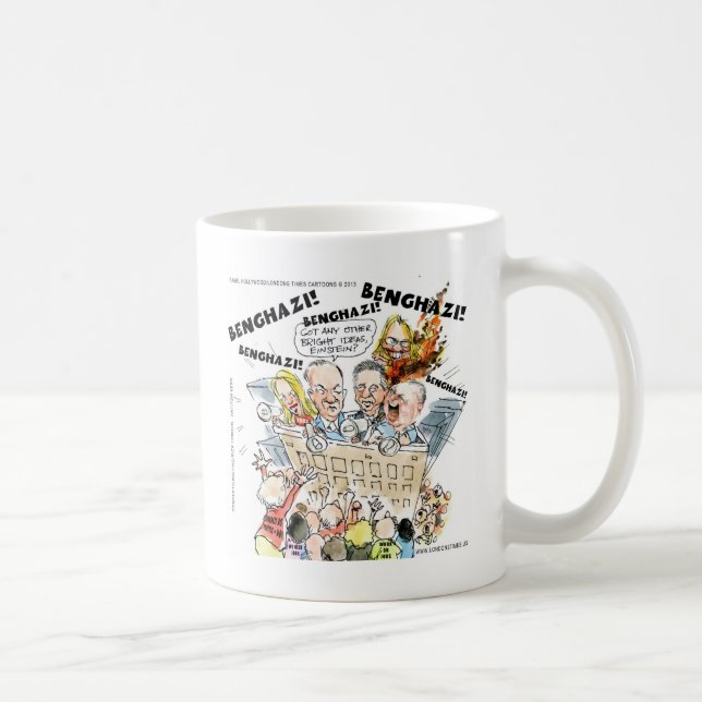 Benghazi Shuffle Roligt Kaffemugg (Höger)