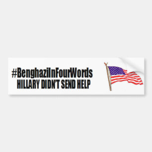 #benghaziInFourWords: Hillary överförde inte hj Bildekal
