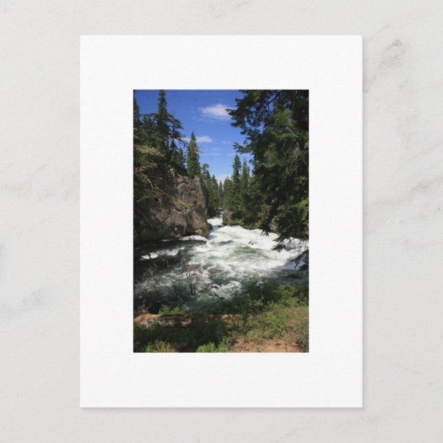 Benham Falls, Sunriver Vykort (Framsida)
