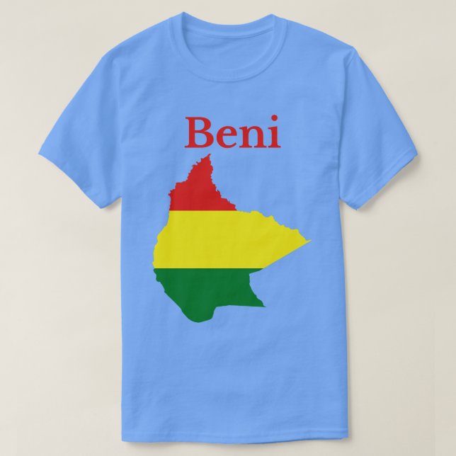 Beni Department Bolivia T Shirt (Design framsida)