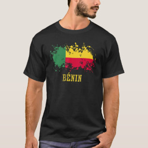 Benianentusiaster för Bénin och Benin T Shirt
