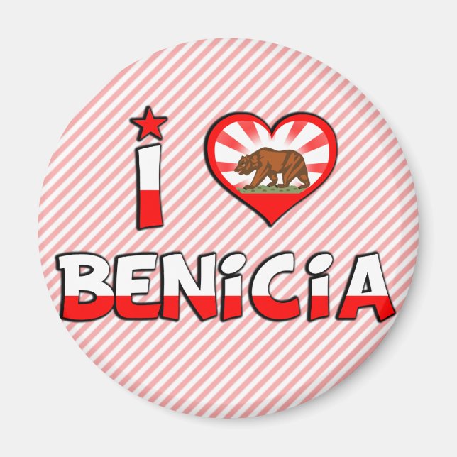 Benicia, CA Magnet (Framsidan)