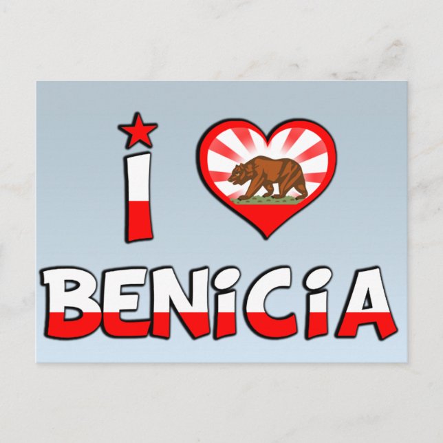 Benicia, CA Vykort (Framsida)