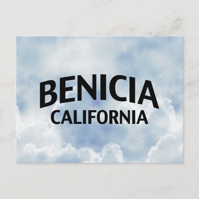 Benicia California Vykort (Framsida)