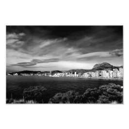 Benidorm Levante Beach Costa Blanca Spanien Fototryck