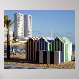 Benidorm, play de Levante Poster