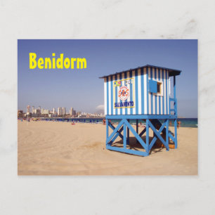 Benidorm, play de Poniente Vykort