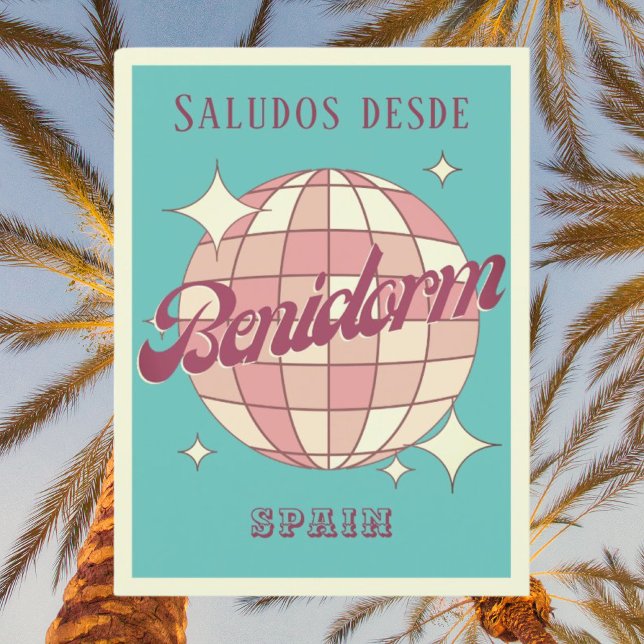 Benidorm Spain espana helgdag Postcard Vykort (Skapare uppladdad)