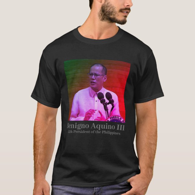 Benigno Noynoy Aquino III, femtonde presidenten fö T Shirt (Framsida)