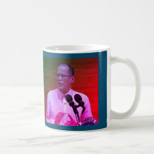 Benigno PNoy Aquino III 15:e presidenten Filippine Kaffemugg