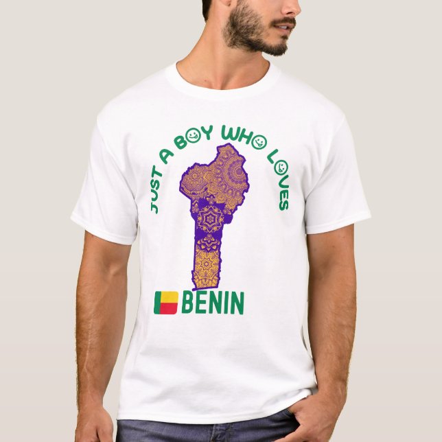 Benin African land T Shirt (Framsida)