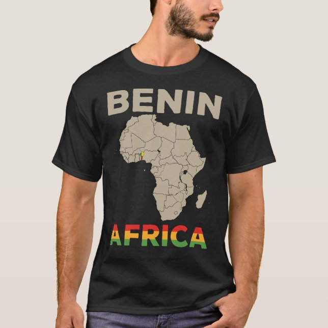 Benin-Afrika T Shirt (Framsida)