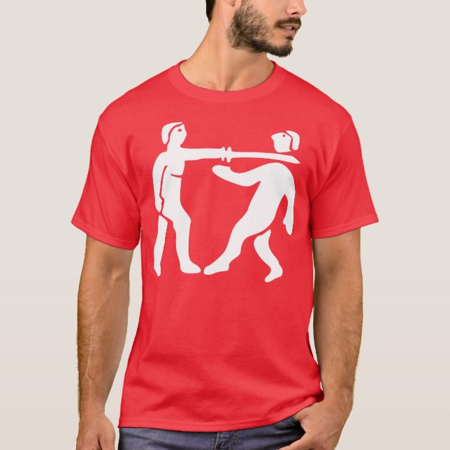 Benin Empire Flagga / Emblem Tee (Framsida)