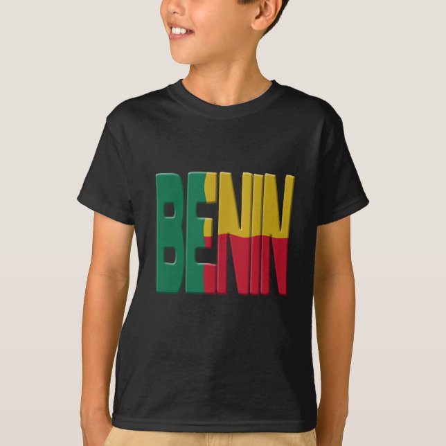 Benin flag t-shirt (Framsida)