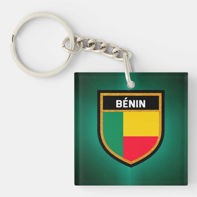 Bénin Flagga (Framsidan)